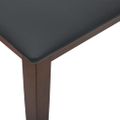 vidaXL Lavica 90 cm Hnedá Masívna Drevo Guma