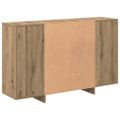 vidaXL Servírovacia skriňa Remeselný dub 120 x 30 x 75 cm