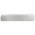 vidaXL Obrubníky trávnika 20 ks 103 x 0,05 x 22 cm Pozinkovaná oceľ