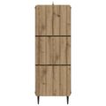 vidaXL Zásuvkový kabinet 33 x 34,5 x 92 cm Kompozitné drevo