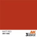 AK Interactive: General Series - Matt Red