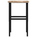 vidaXL Pracovný stôl 80x60x(73-99,5) cm masívna akácia obdĺžnik