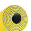 Podložka Yoga Mat Dual Sivá/Žltá - GymBeam