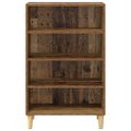 vidaXL Servírovacia skriňa Staré drevo 57 x 35 x 89.5 cm