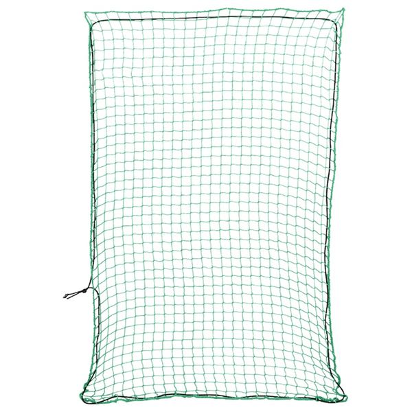 vidaXL Sieť na prívesný vozík s elastickým lanom, zelená 3x2 m, PP