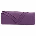 vidaXL Prikrývky na hodenie 6 ks Fialová 240 x 220 cm 4.28 kg Flís
