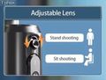 T-phox icircle gimbal/tripod face tracking ai 360 black holder