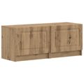 vidaXL 5-dielny LED TV kabinet Dub artisan Kompozitné drevo