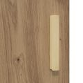 vidaXL Servírovacia skriňa Remeselný dub 34.5 x 32.5 x 90 cm