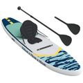 vidaXL SUP doska so sedadlom 2-in-1 APEX 335 x 76 x 15 cm Modrá pre
