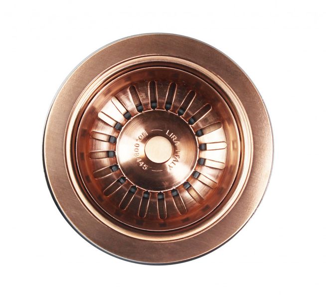 Lira Výpust vč. přepadu Copper satin