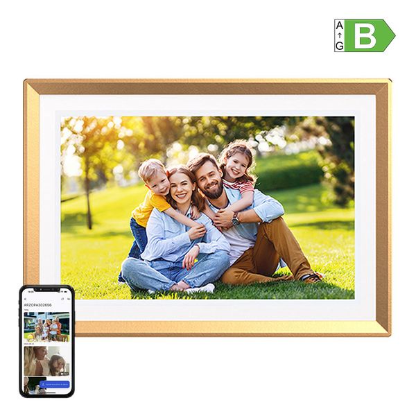 Digitálny fotorámik Arzopa D10 (zlatý) 10,1"