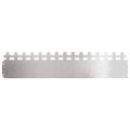 vidaXL Obrubníky trávnika 10 ks 103 x 0,05 x 22 cm Nehrdzavejúca oceľ