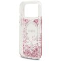 Puzdro Guess Resin Bottom Glitter MagSafe pre iPhone 17 Pro ružové