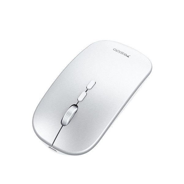 BEZDRÔTOVÁ MYŠ YESIDO KB15 280mAh 2,4GHz STRIEBORNÁ