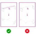 vidaXL Stolová doska 200x60x(2-6) cm neošetrený masív živé hrany