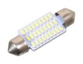 Žiarovka 27 SMD LED 12V suf. SV8.5 38mm biela