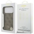 Obal Guess 4G Small Classic Logo MagSafe pre iPhone 17 Pro Max hnedý