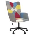 vidaXL Relaxačné kreslo patchwork látkové