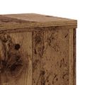 vidaXL Stojany na rastliny 2 ks staré drevo 17x17x60 cm kompoz. drevo