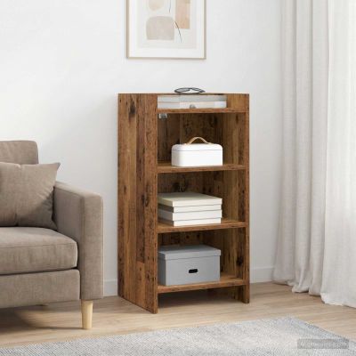 vidaXL Servírovacia skriňa Staré drevo 40 x 36 x 80 cm