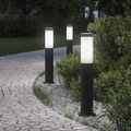 vidaXL Stĺpikové svetlá 3 ks 50 cm nehrdzavejúca oceľ IP44