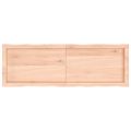 vidaXL Stolová doska 140x60x(2-6) cm neošetrený masív živé hrany