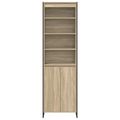 vidaXL Vysoké skrinky Sonoma 60 x 36 x 200 cm Kompozitné drevo