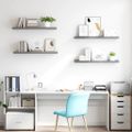vidaXL Plávajúce nástenné police 4 ks, sivé 90x23,5x3,8 cm, MDF