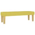 vidaXL Boxspring posteľ s matracom svetlozelená 140x190 cm látka