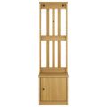 vidaXL Halový strom SANDNES 45x40x159,5 cm masívna borovica
