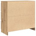 vidaXL Komoda dub artisan 80x35x76 cm spracované drevo