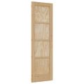 vidaXL Vnútorné dvere 61 x 198,5 cm Preglejka Prírodná