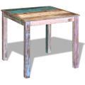 vidaXL Jedálenský stôl, recyklovaný masív 80x82x76 cm