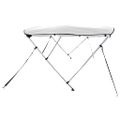 vidaXL Strieška Bimini s 3 oblúkmi a stenami 183x(137-152)x137 cm