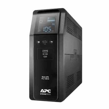 APC Back UPS Pro BR 1200VA(720W), sinusoida, 8 zásuviek, AVR, LCD rozhranie