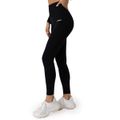 Dámske legíny Ribbed FLO Black - GymBeam