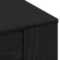 vidaXL Konferenčný stolík Čierny dub 55,5 x 55 x 45 cm