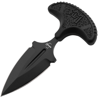 Heckler & Koch 06HK001 FX02 dýka 6,3 cm, celočierna, FRN, puzdro Kydex