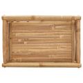 vidaXL Skladací stolík s podnosom 60x40x68 cm bambus
