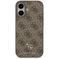 Obal Guess 4G Small Classic Logo MagSafe pre iPhone 17 hnedý