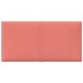 vidaXL Nástenné panely 12 ks ružové 30x15 cm zamat 0,54 m²