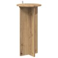 vidaXL Stojan na rastliny 2 ks Dub artisan 29,5 x 29,5 x 60 cm
