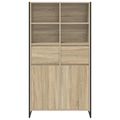 vidaXL Servírovacia skriňa Sonoma 81 x 36 x 150.5 cm Kompozitné drevo