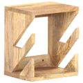 vidaXL Nástenný držiak na skateboard 25x20x30 cm masívne mangovníkové drevo