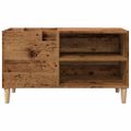 vidaXL Skrinka na platne, staré drevo 84,5x38x48 cm, kompozitné drevo