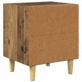 vidaXL Skriňa pod posteľ 2 ks Staré drevo 40 x 35 x 47.5cm