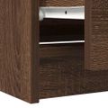 VidaXL TV skrinka Hnedý Dub 100x35x54 cm Drevo