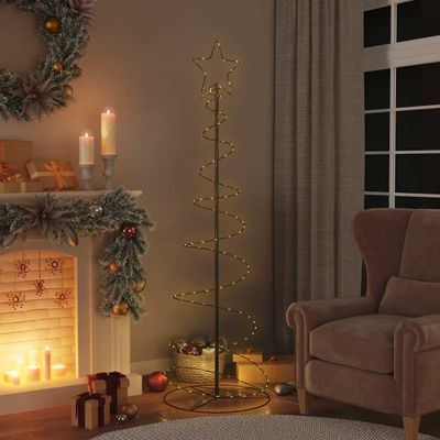vidaXL LED vianočný stromček 120 LED teplá biela 180 cm