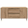 vidaXL Konferenčný stolík Remeselný dub 102 x 44,5 x 50 cm